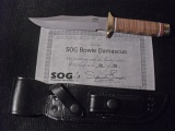 sog-damascus-bowie-s1d-with-certificate-of-authenticity-leather-sheath_k-a-larson